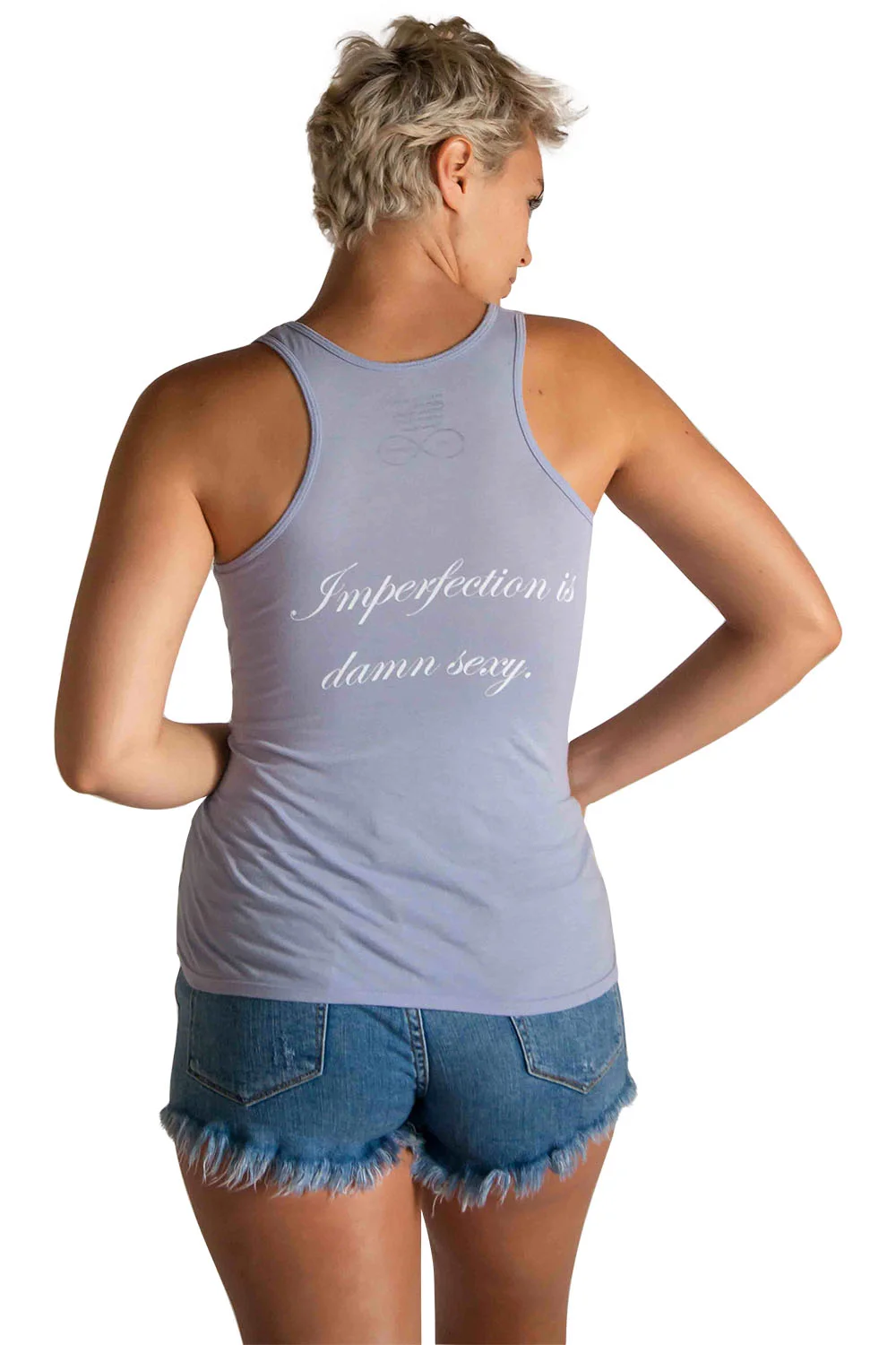 Infinite Youth Periwinkle Imperfection Tank