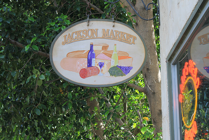 Jackson Market Sign