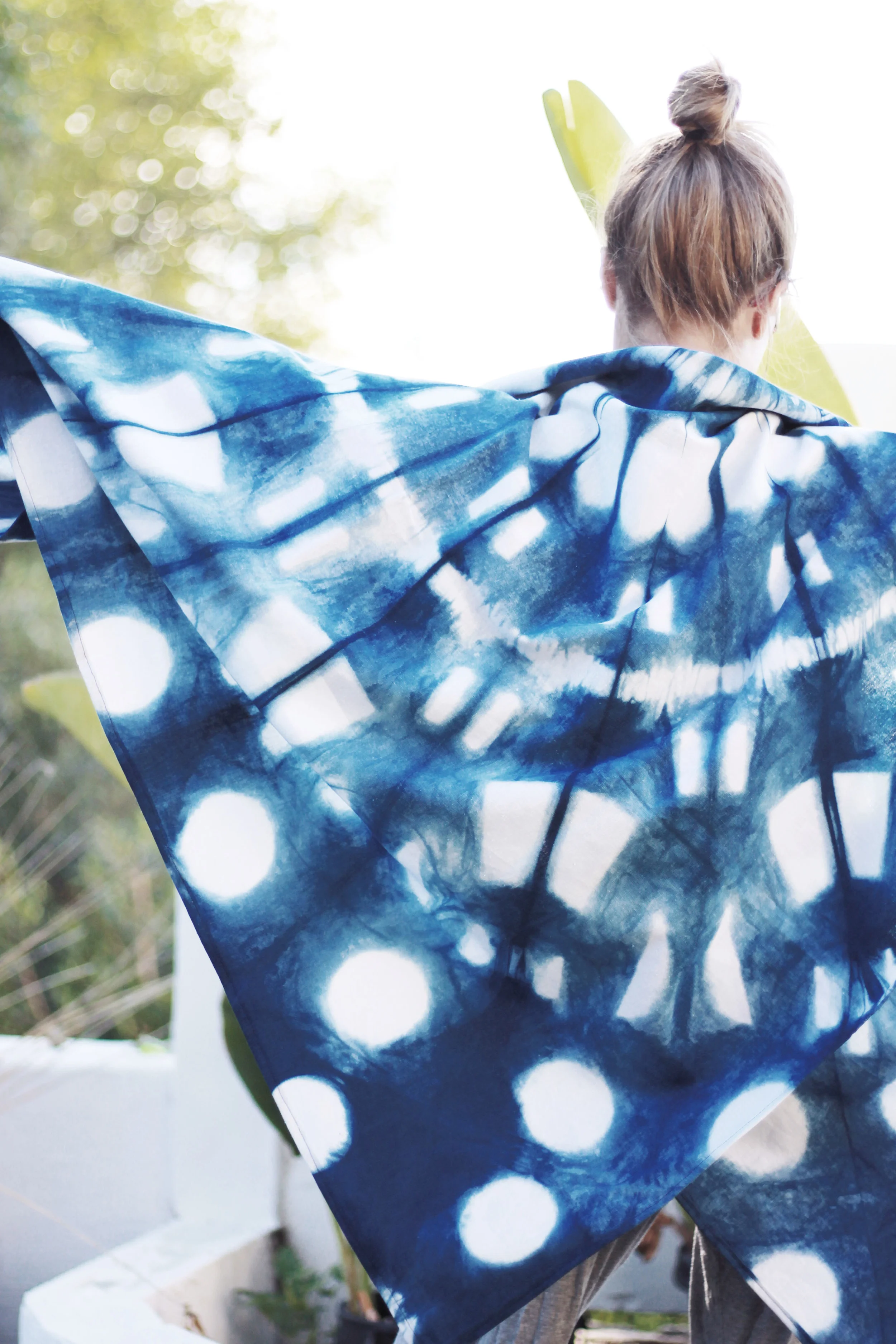 Tie Dye Boho Beach Blanket