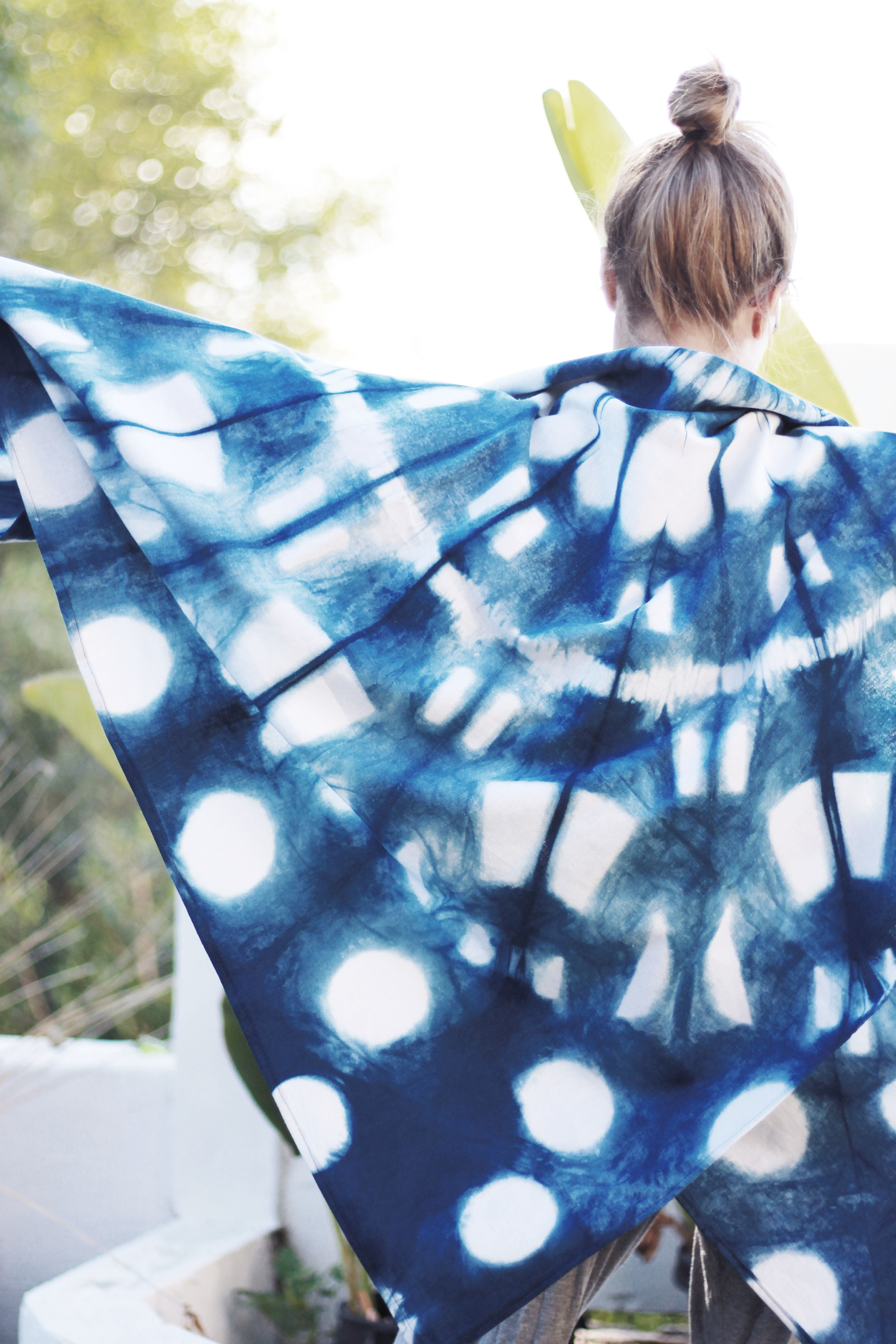 Tie Dye Boho Beach Blanket