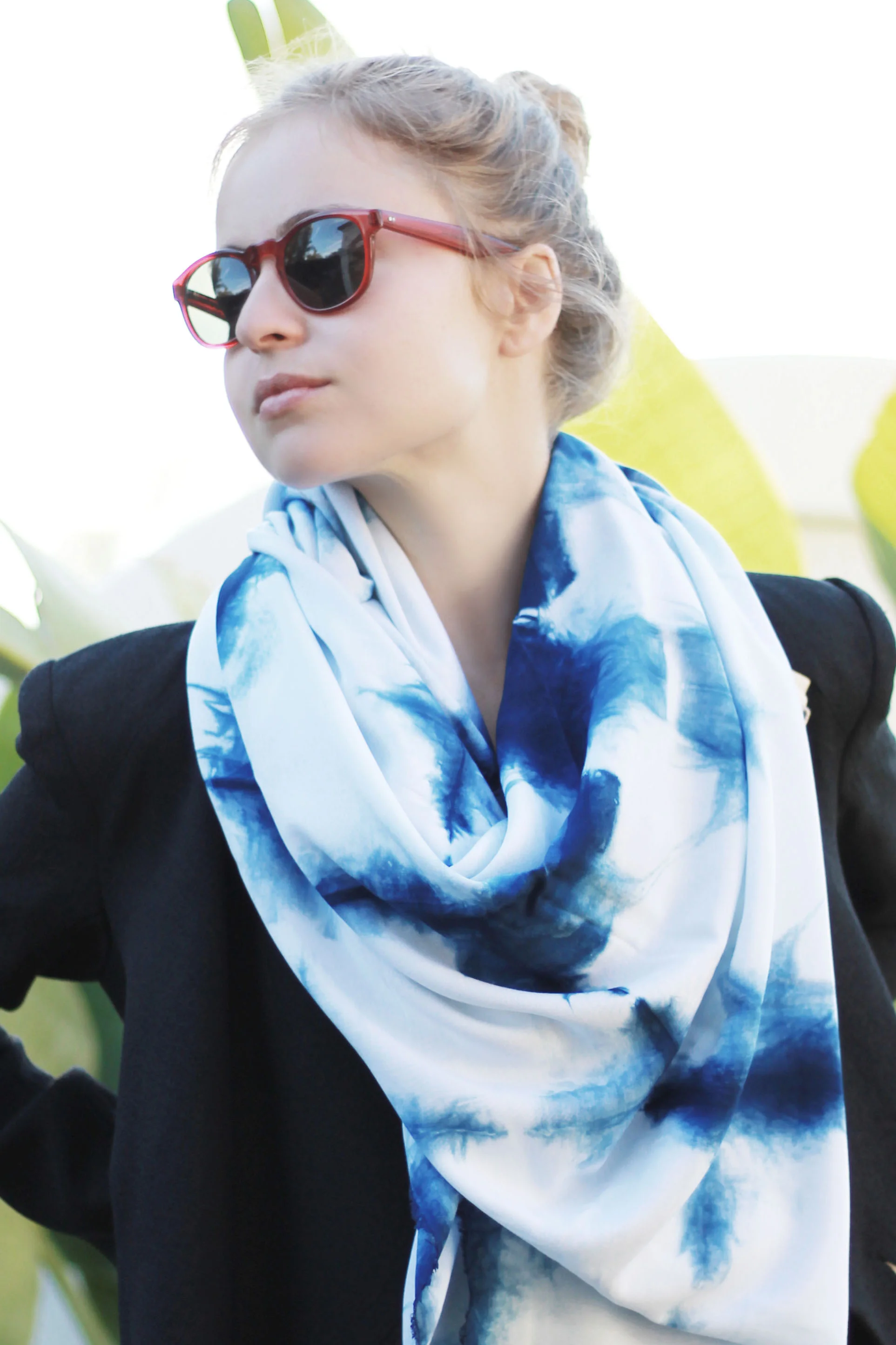 Tie Dye Beach Blanket Wrap