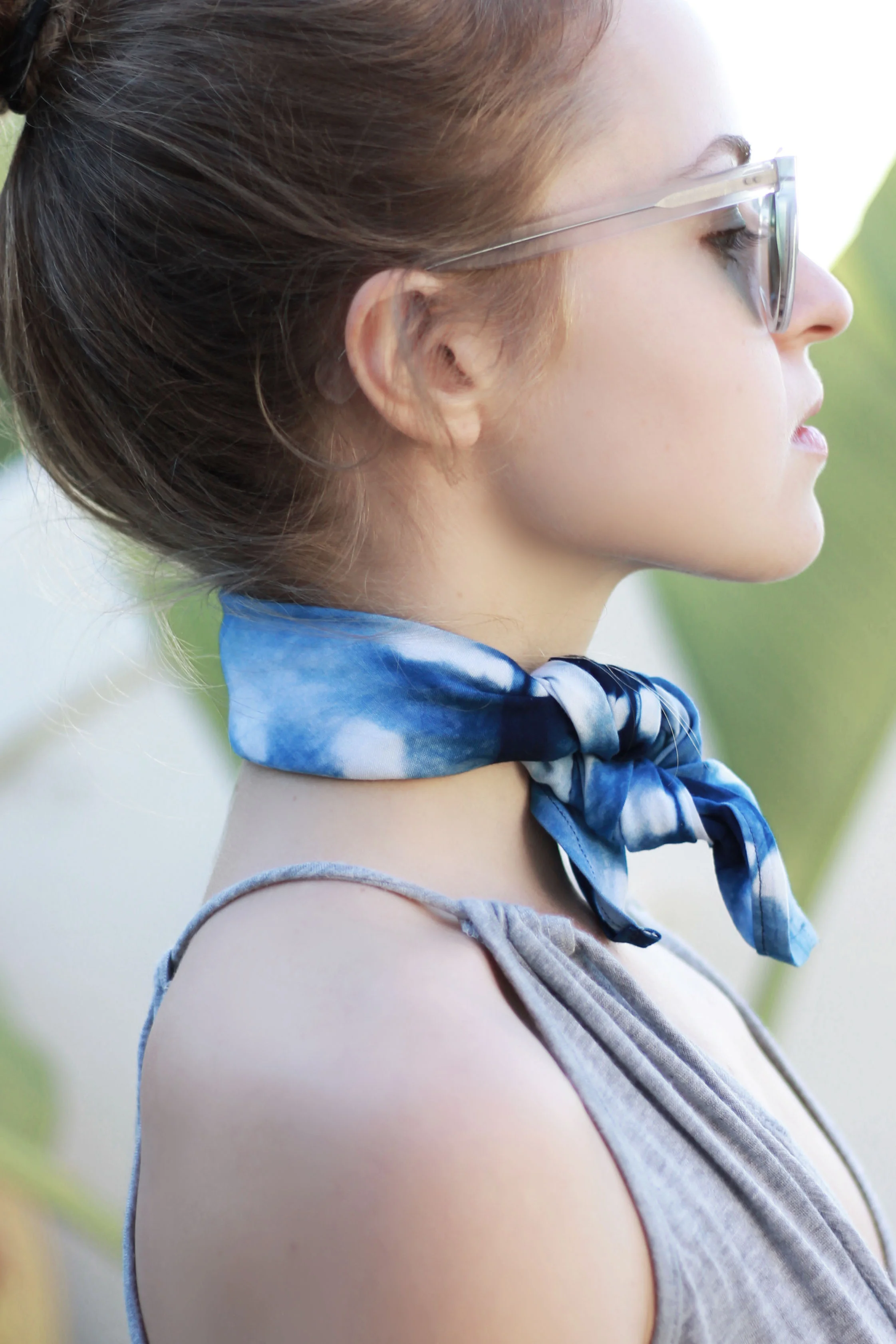 Tie Dye Neck Scarf