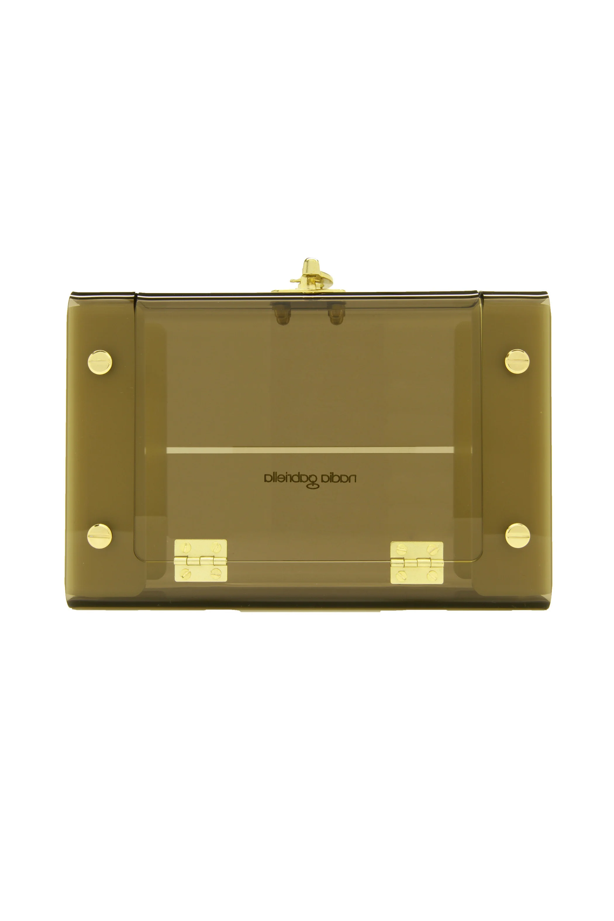 Bronze Acrylic Clutch