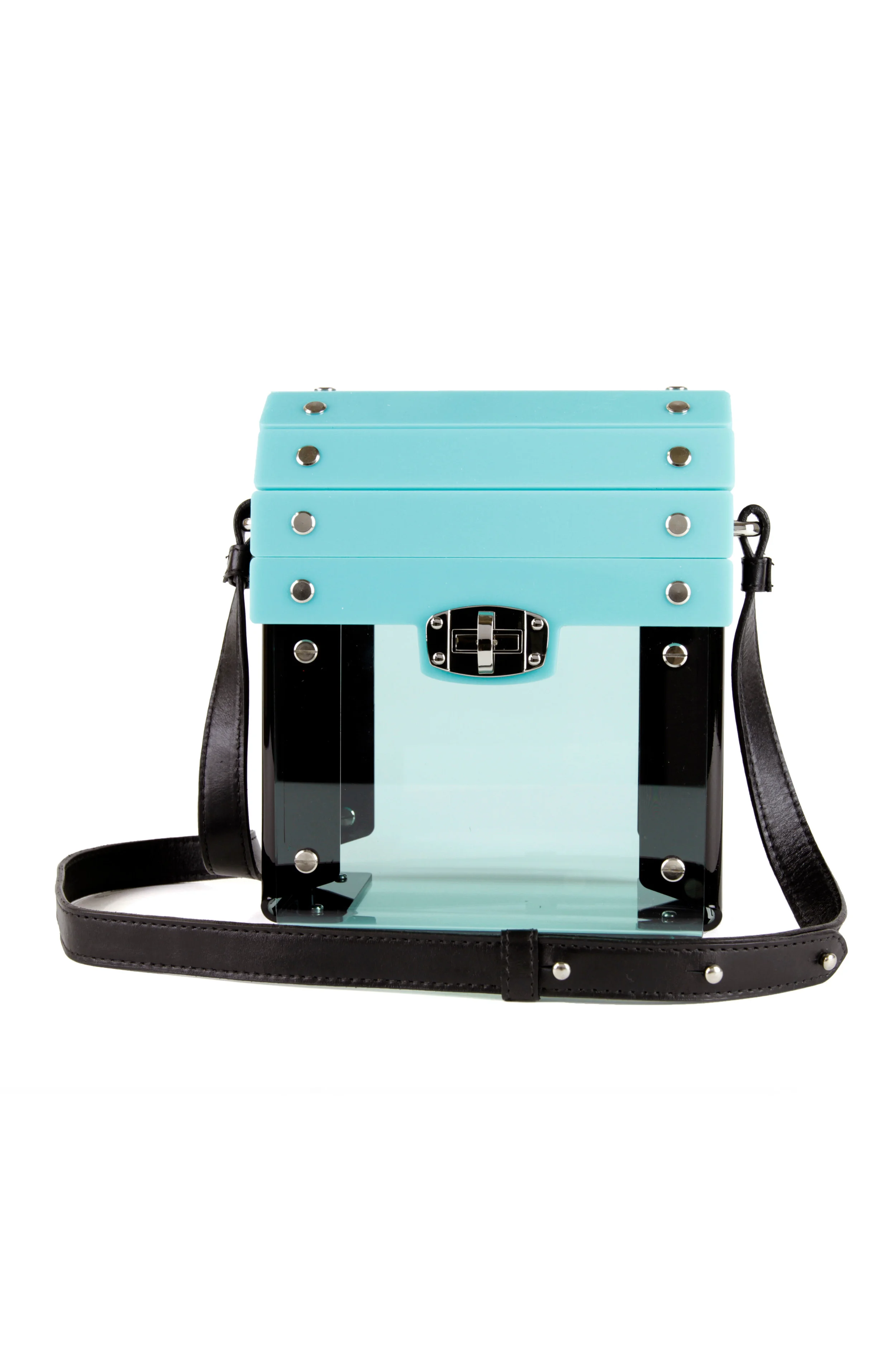 Pastel Blue Acrylic Purse