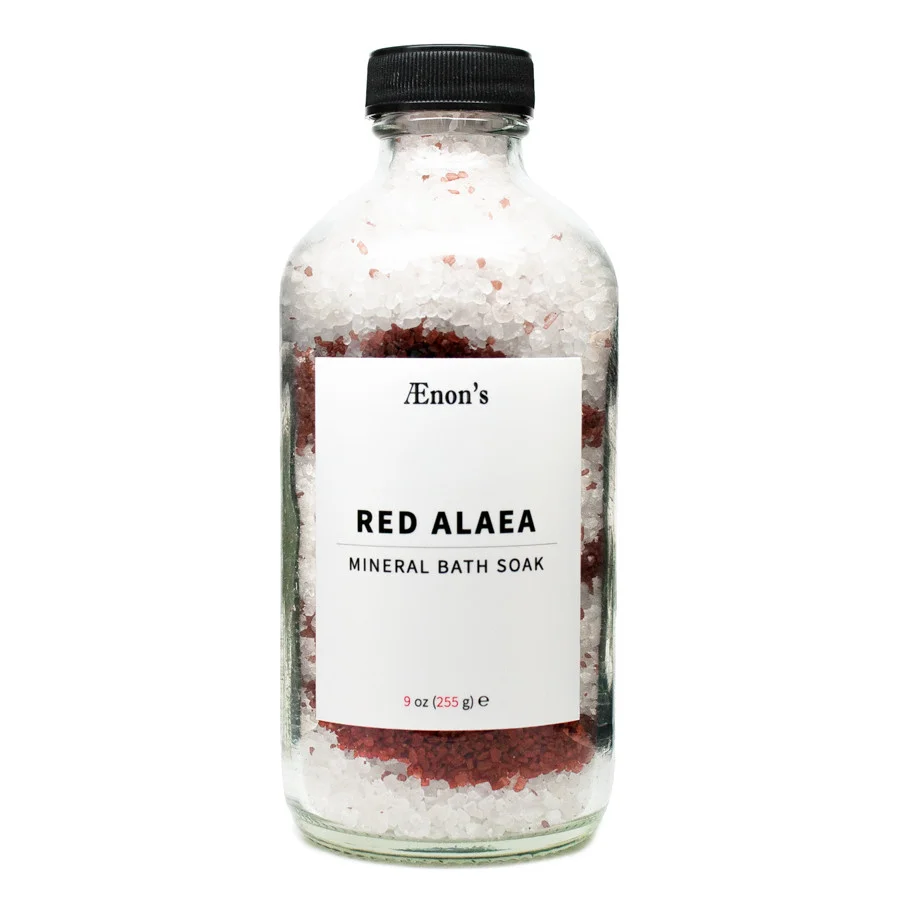Aenon's Red Alaea Mineral Bath Soak