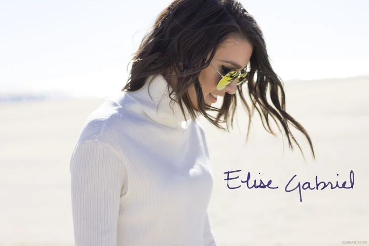 Elise Gabriel visits Los Angeles