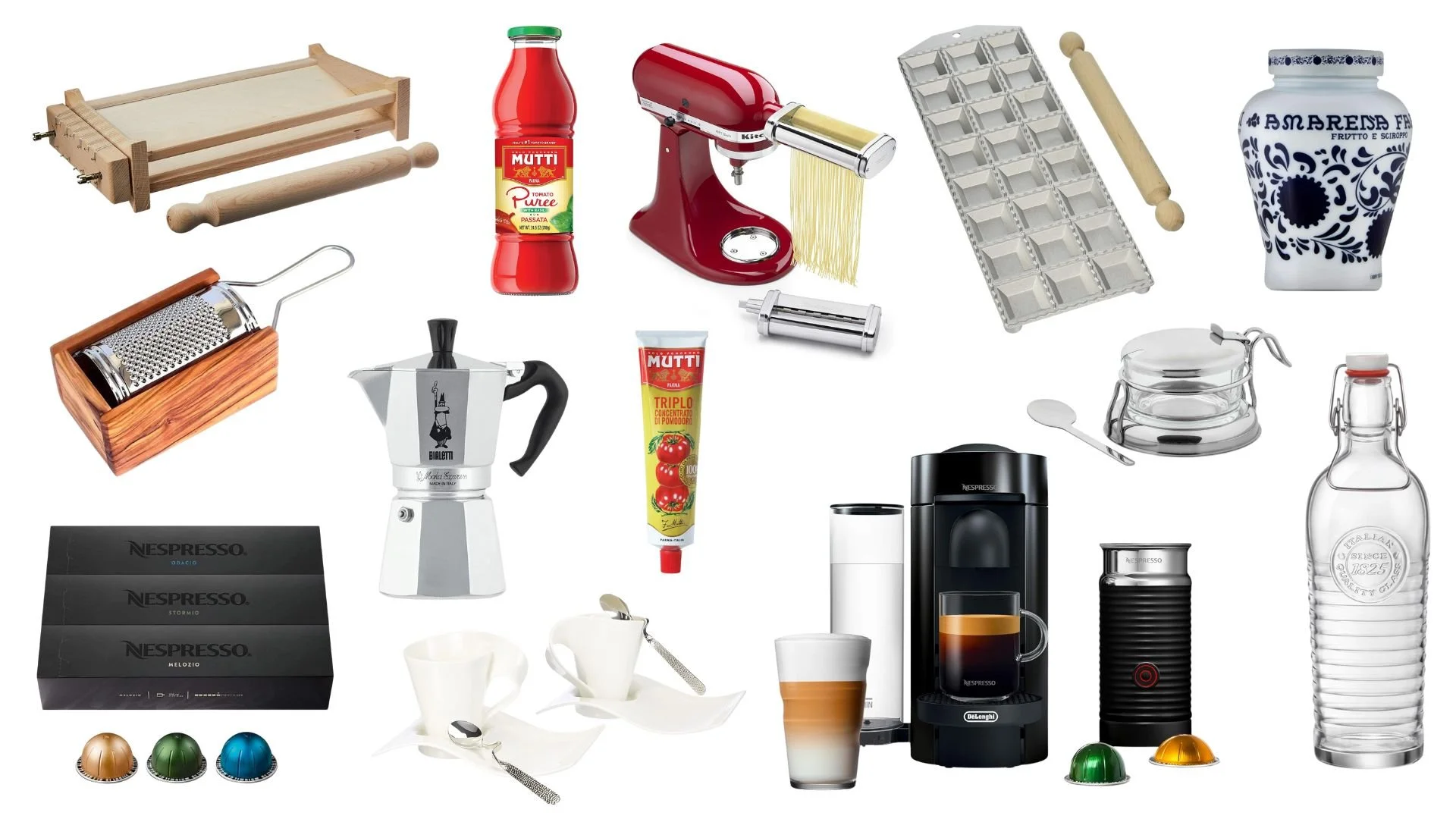 Essential Italian Kitchen Gadgets: A Curated Collection for Pasta and Coffee Lovers