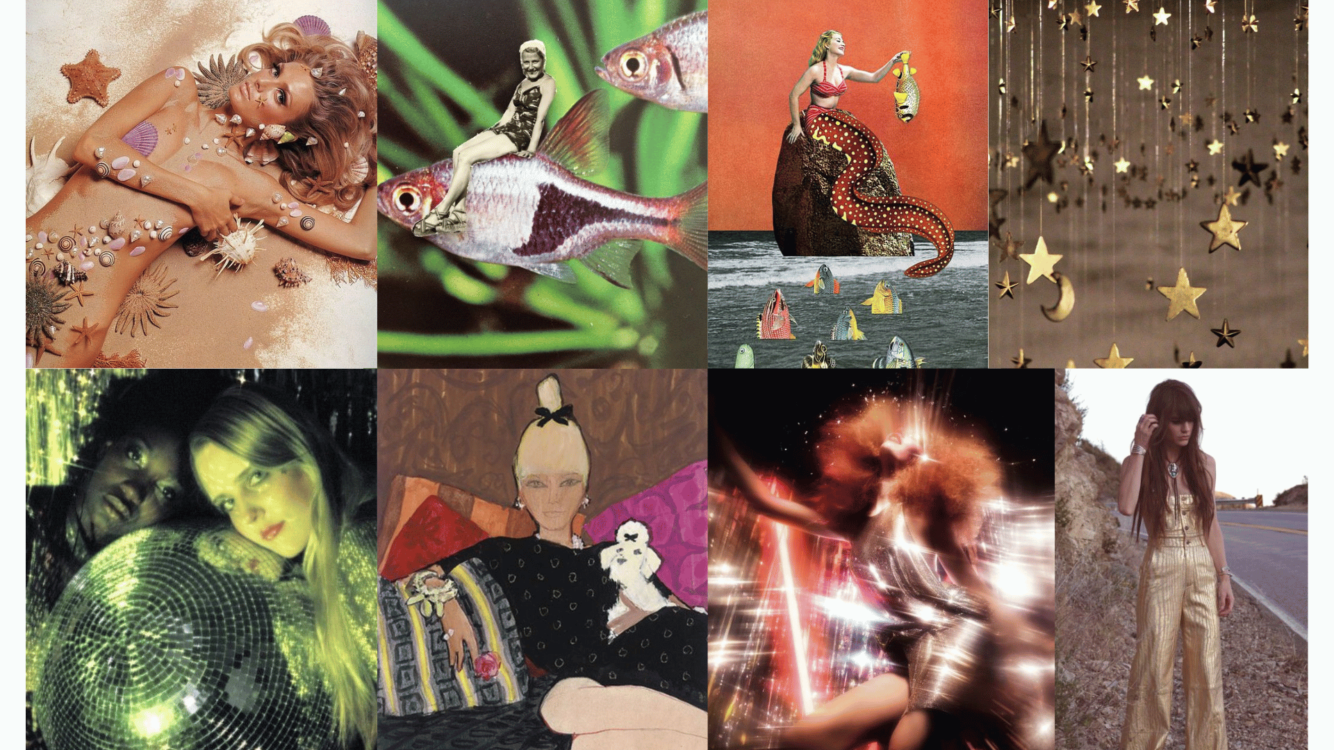 Mare e Cielo Inspirational Mood Boards