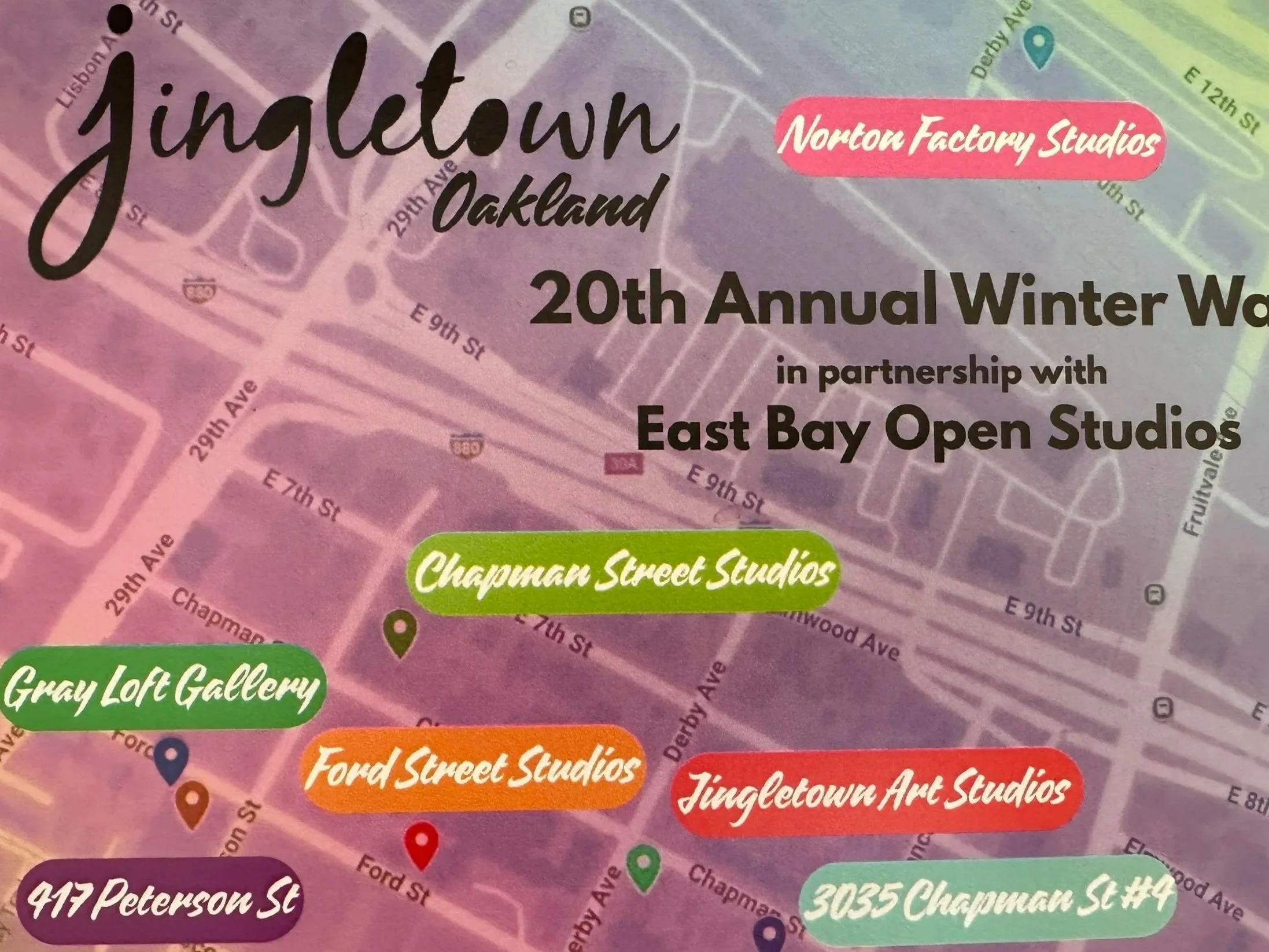 Winter Open Studios: December 6 and 7, 2025
