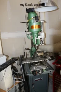 Initial setup while trying to get it under computer control.
