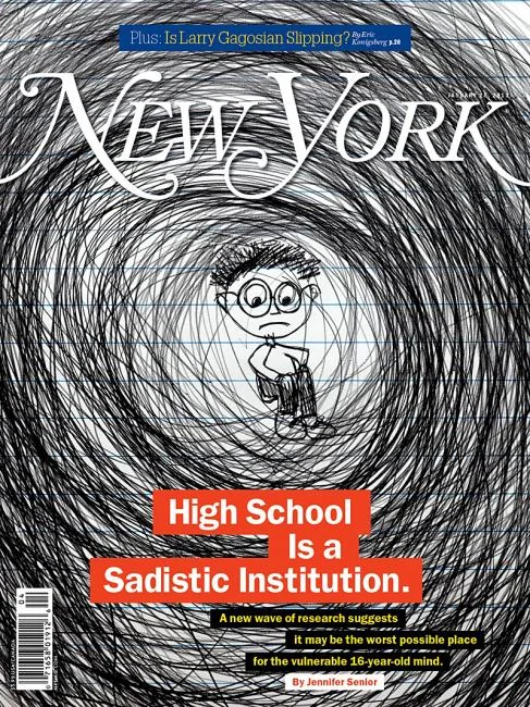 new york magazine / highschool / art by michael scoggins