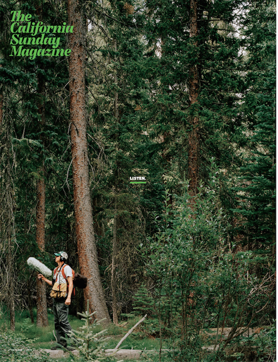 Sound Issue , Cover October 2016 California Sunday Magazine Photograph by Benjamin Rasmussen ASME Finalist, Best Covers of 2016