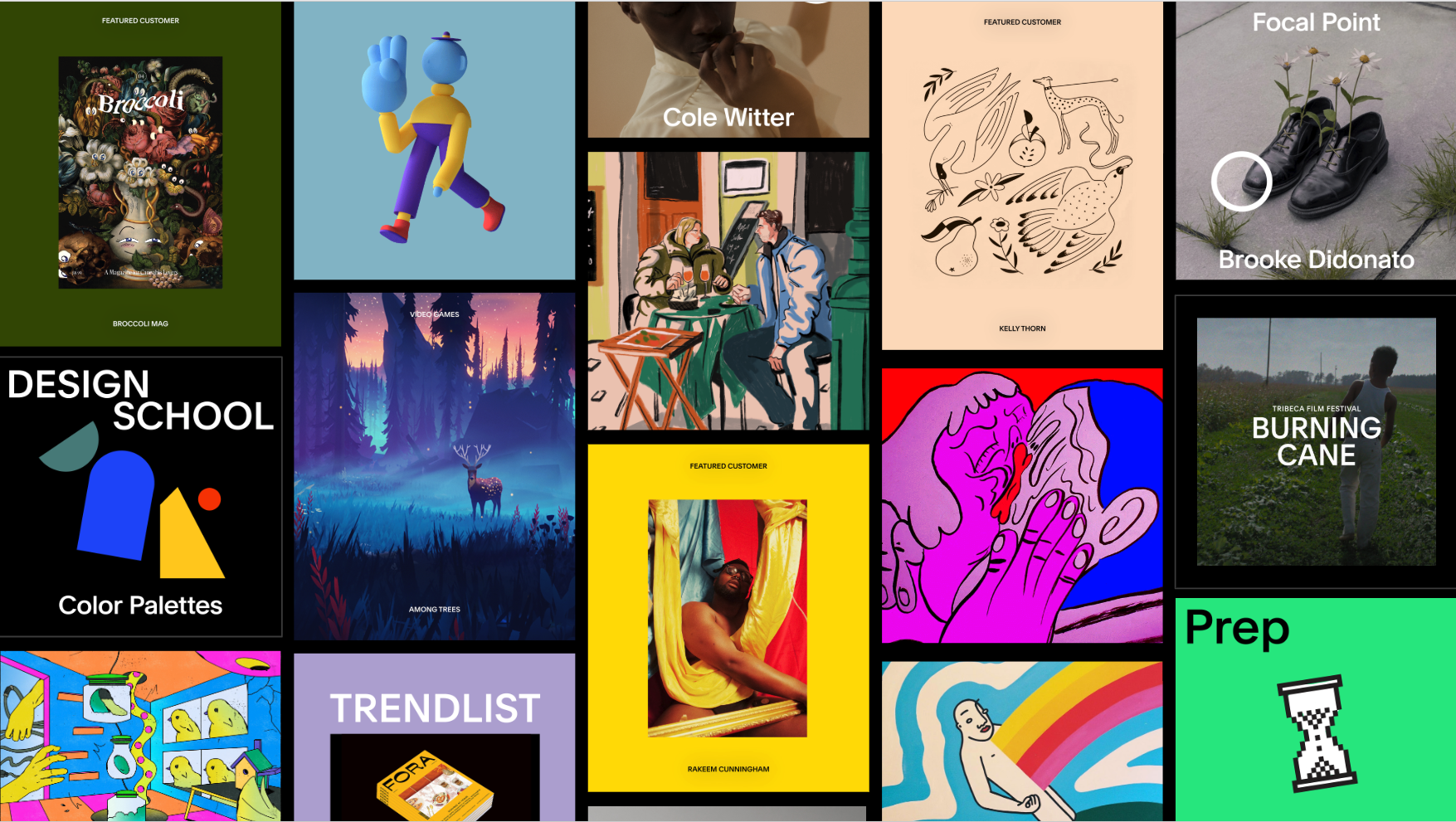 Squarespace x Instagram 2019  Various artists  (Customer curation, Outreach, Commissioning) 