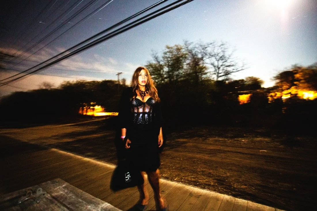 fire island pines may 17th-18th 2014 28; iman boardwalk moonlight.jpg