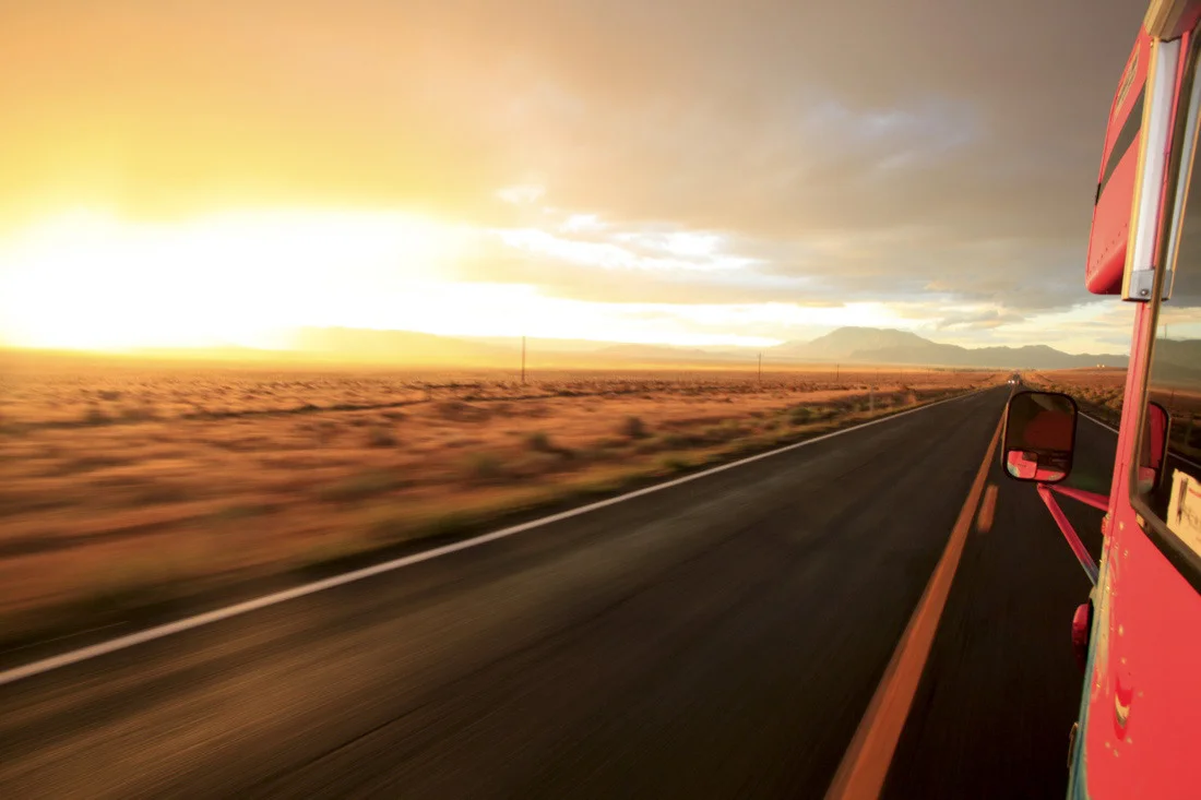 burning man 2010 - road to burning man 54; sunset.jpg