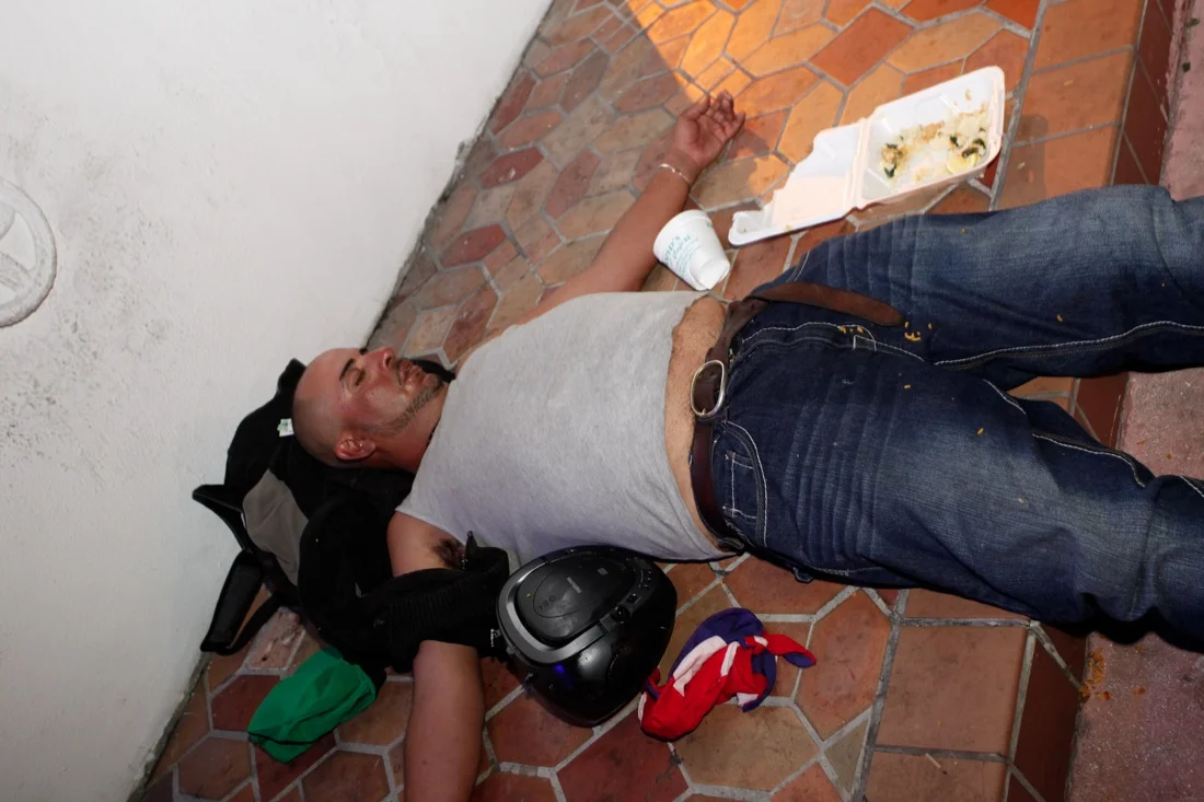 miami february 2011; passed out bum 1.jpg