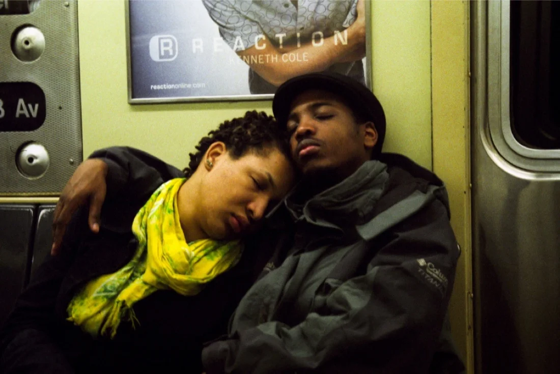 nuclear family blestenation show tobacco road 13; sleeping on train.jpg