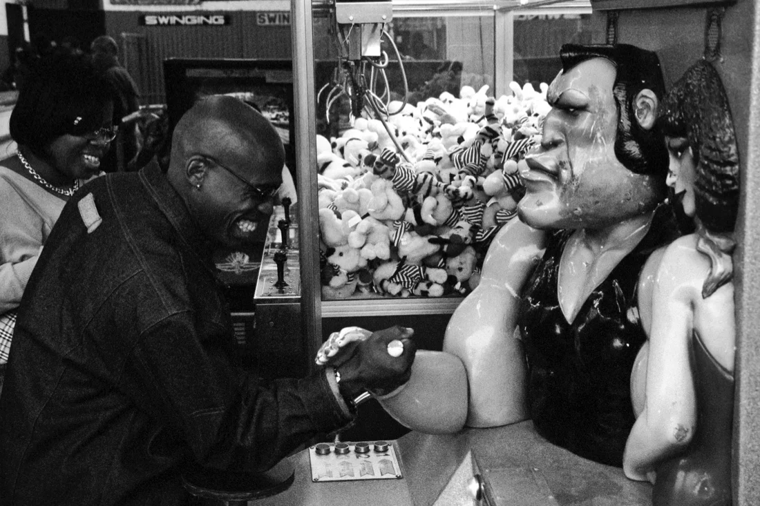 Coney Island Fun; Arm Wrestle.jpg