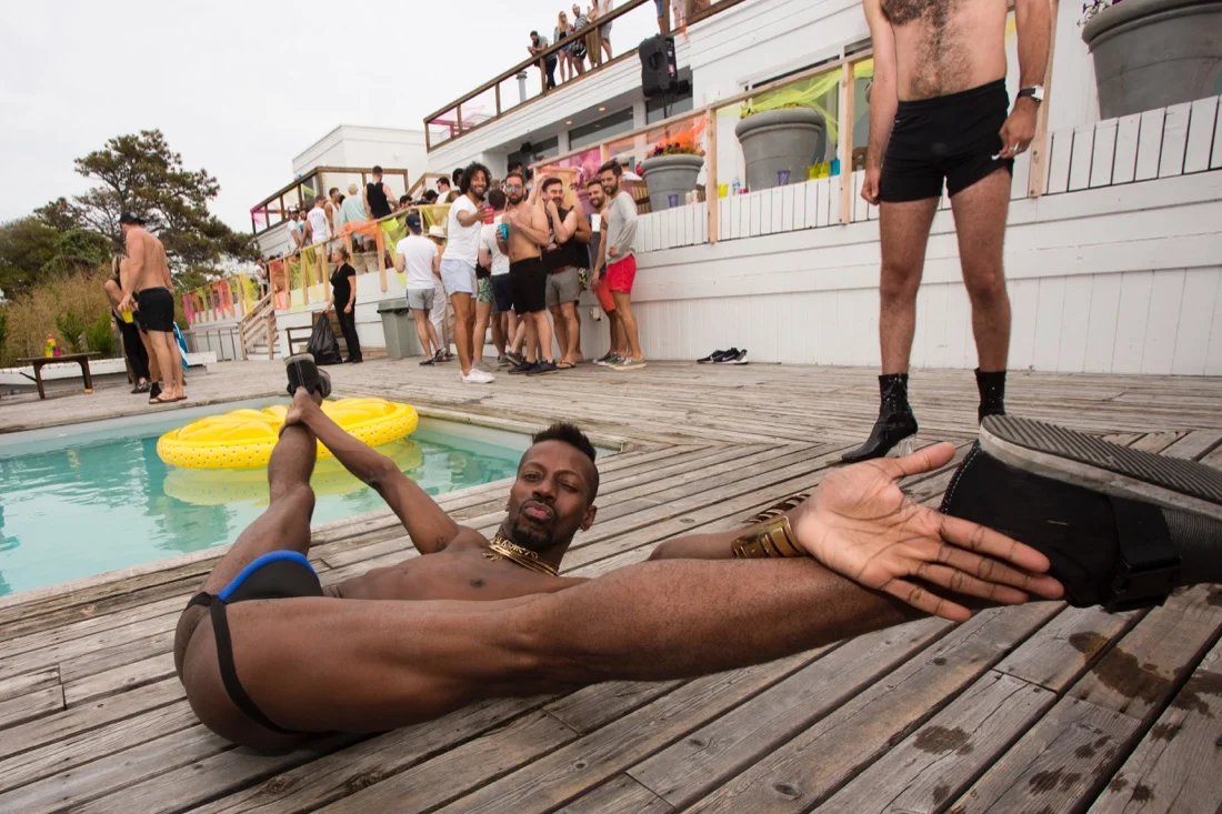 Fire Island Pines Memorial Day Weekend 2017 86; ShareGurl Party Larry Gymnastics Ass.jpg