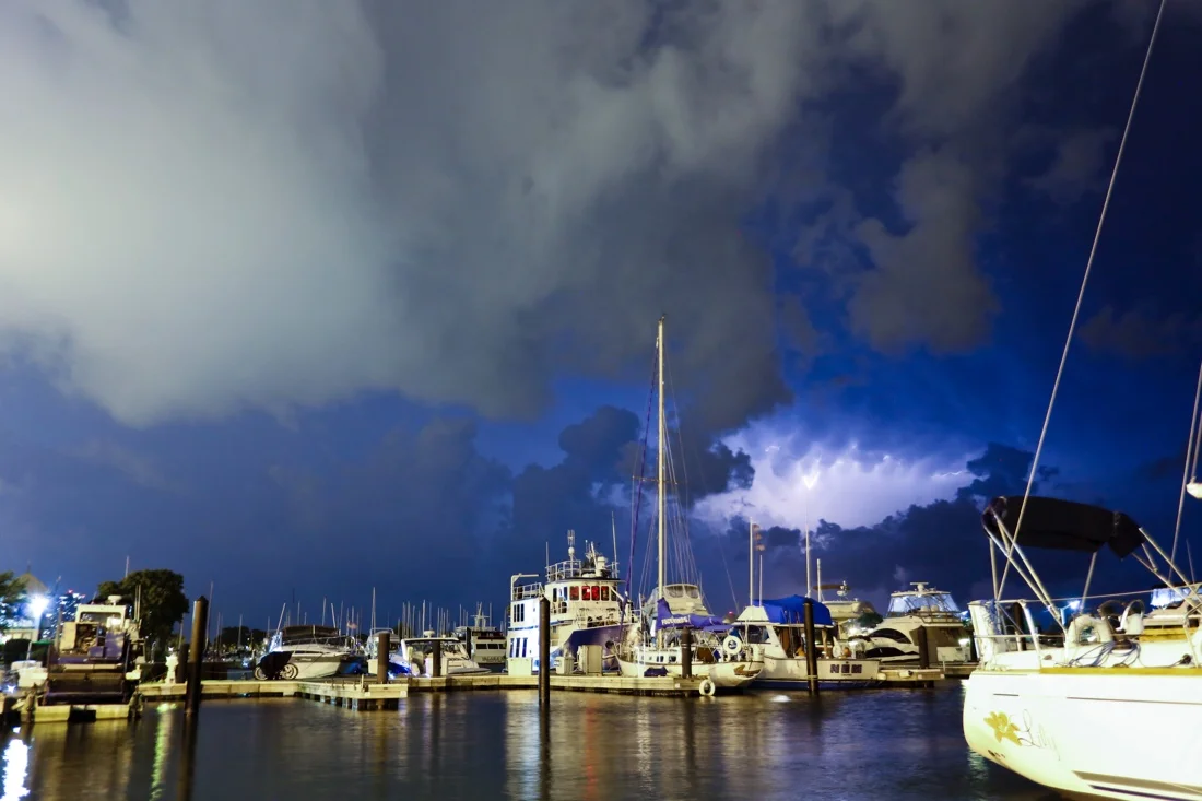 Until The Dawn - One People (Flite Remix) Production Shots 30; Chicago Marina Lightning.jpg