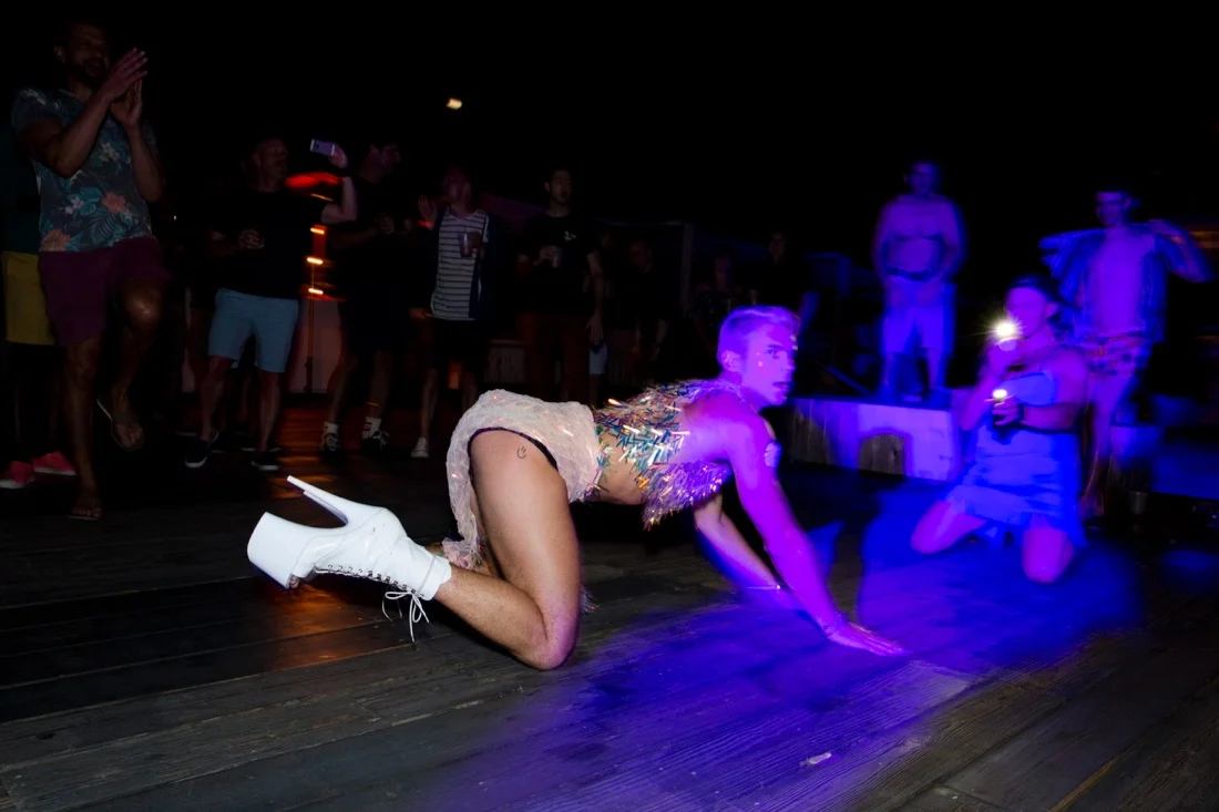 Fire Island Pines June 15th & 16th 2018; Daniel Reichard's Birthday Party 100 Paddy Dancing Fun Tea.jpg