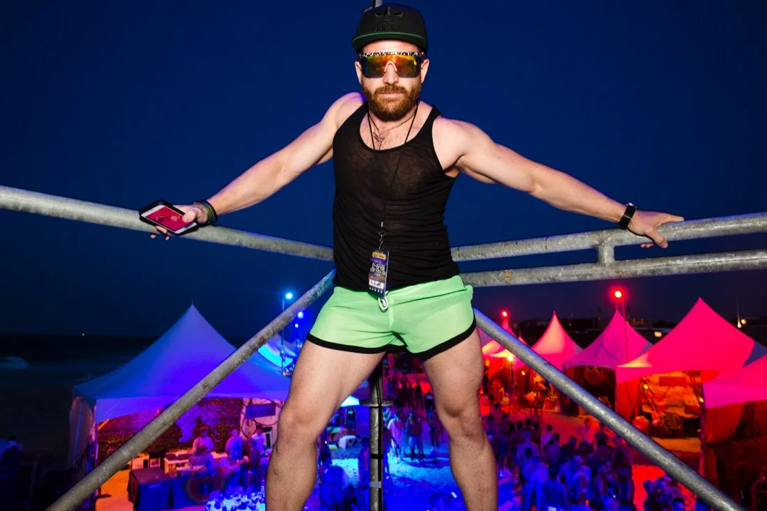 Fire Island Pines - Pines Party 2019 Beach Party 171; Production Booth Tristan.jpg