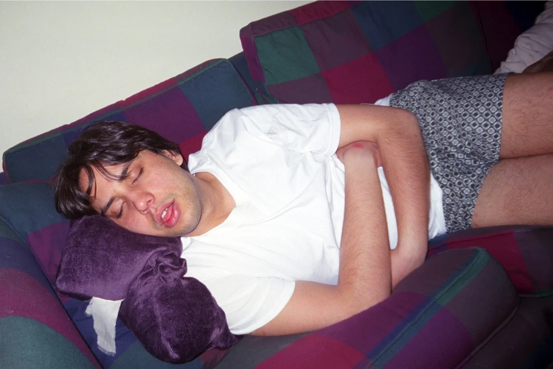 Don Hill's With Duerten Sean Dave Spring 2003 16; Dave Passed Out.jpg