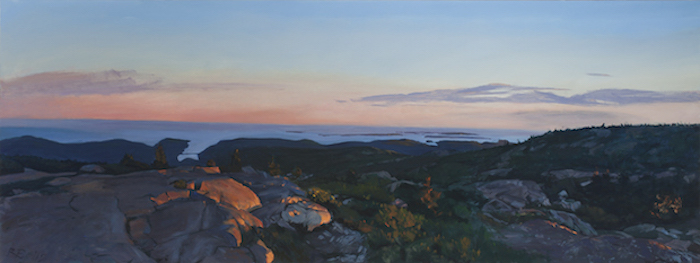 "The Summit at Dusk,'' by ROY PERKINSON (Copy)