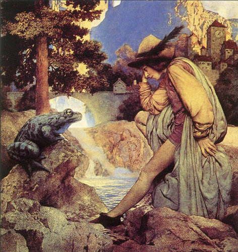 "Frog Prince,'' by MAXFIELD PARRISH (Copy)