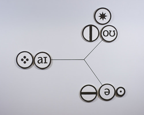 "Hydrogen 1,'' by Sarah Hulsey, in her show "Schemata" (Copy)