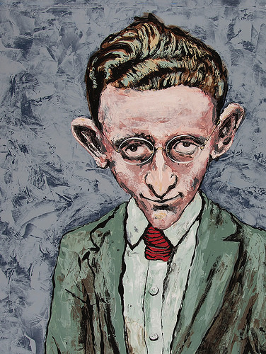 "Portrait of Sydney Skukerman'' (acrylic paint on paper), by Stephen Fischer, in his show "Stephen Fischer: Recent Work -- Portraits, Illustrations, Drawings,'' at the Wedeman Gallery at Lasell College, Auburndale, Mass.