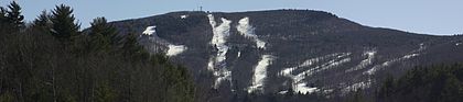 This winter picture of (mighty?) Mt. Wachusett makes it seem considerably more impressive than it actually is: only 2,006 feet high. But this monadnock (a geological term for a single mountain on a relatively flat landscape -- named after southern New Hampshire's famed Mt. Monadnock) is impressive for its neighborhood.