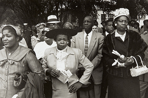 Untitled photo by Lee Friedlander in the show "Let Us March On: Lee Friedlander and the Prayer Pilgrimage for Freedom,'' at the Yale University Art Gallery, New Haven, through July 9.