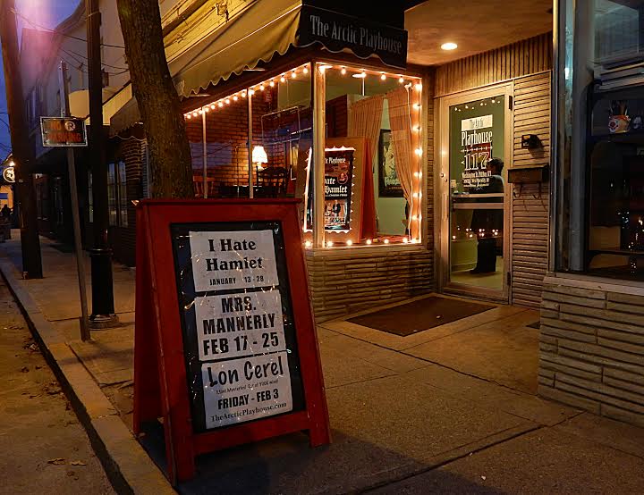 Outside The Arctic Playhouse, in West Warwick, R.I. See more pictures below. Photo: Photo: Linda Gasparello