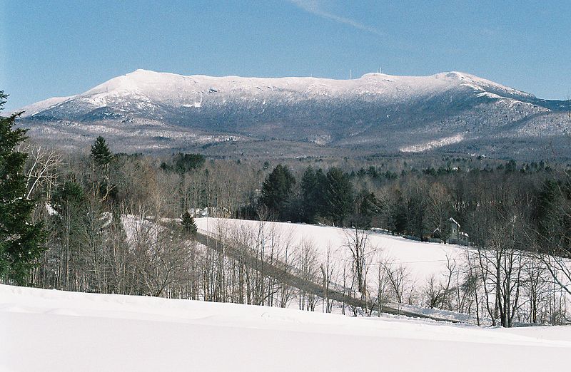 Looking toward Mt. Mansfield, the summit of Vermon t. — Photo by K. Kemerait