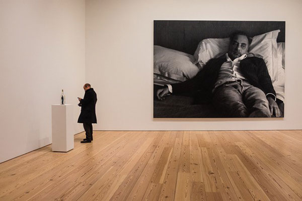"Three Men in a Gallery,'' by Kathy Dixon, in the show "Shore Shore Photographers,'' at the South Shore Art Center, Cohasset, Mass., through April 30.