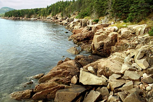 Along the shore of Acadia National Park, Maine-- Photo by Brian W. Schaller