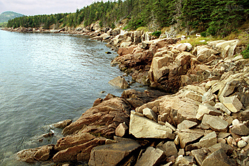 Along the shore of Acadia National Park, Maine -- Photo by Brian W. Schaller