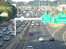 On Route 95 in Stamford, Conn., among the most congested stretches of a crowded road.