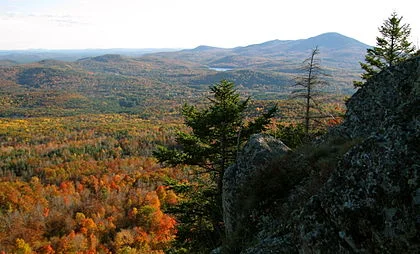 Mt. Kearsage, in central New Hampshire, near Donald Hall's home.