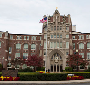 Harkins Hall at Providence College.