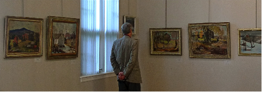 Quigley exhibition at Cheshire County Historical Society -- Photo by William Morgan