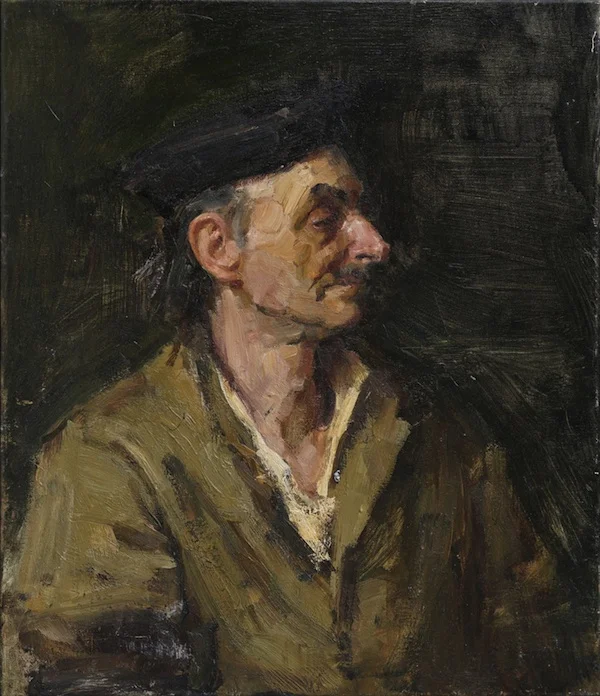 "Portrait of an Old Man'' (oil on linen), by Ruzanna Teterina,&nbsp;in the current show "Young Russian Artists'' at &nbsp;the Dedee Shattuck Gallery, Westport, Mass.&nbsp;