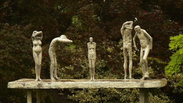 Skinny dipping for art