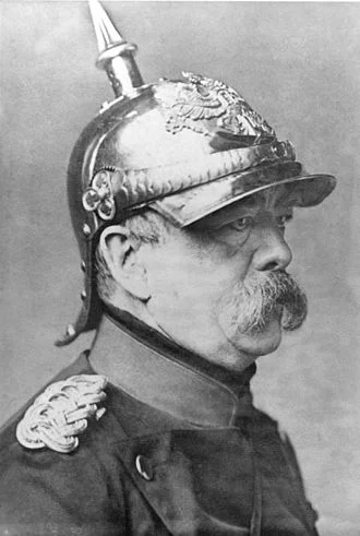 Otto von Bismarck, who unified the German states in the 19th Century.