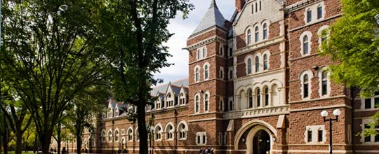 At Trinity College, in Hartford.Photo by Consigli