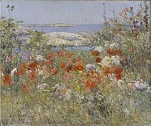 "Celia Thaxter's Garden,'' on Appledore Island,&nbsp;by Childe Hassam.
