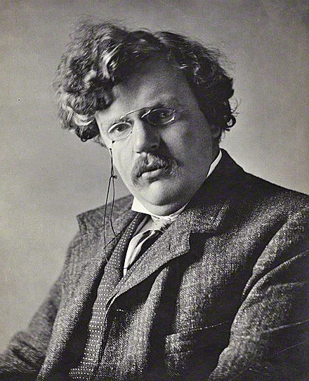 G.K. Chesterton in 1909.