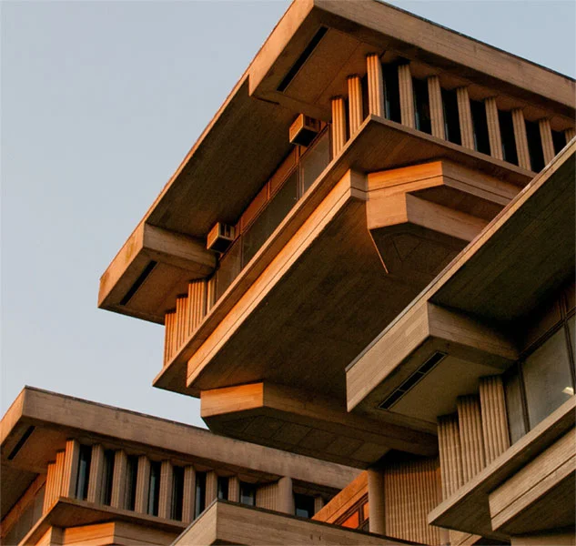 Image from &nbsp;the show "A Visionary Campus: Paul Rudolph and UMass Dartmouth,'' at&nbsp;the CVPA Campus Gallery, University of Massachusetts at Dartmouth.