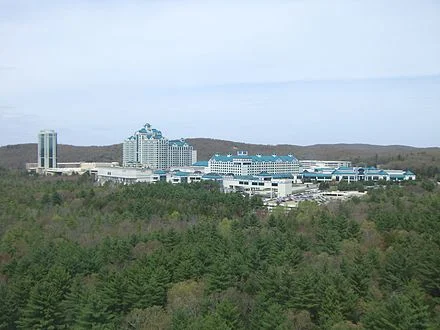 Foxwoods -- the Pequot tribe's gigantic casino and resort, in Ledyard, Conn.